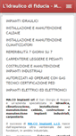 Mobile Screenshot of macoimpianti.com